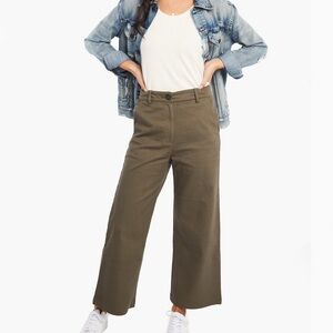 ABLE Aarti Wide Leg Crop Pant